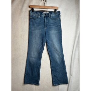 Athleta Sculptek Jeans Womens 10 Medium Wash Blue High Rise Denim Pants Stretch